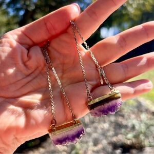 Purple Amethyst Earrings